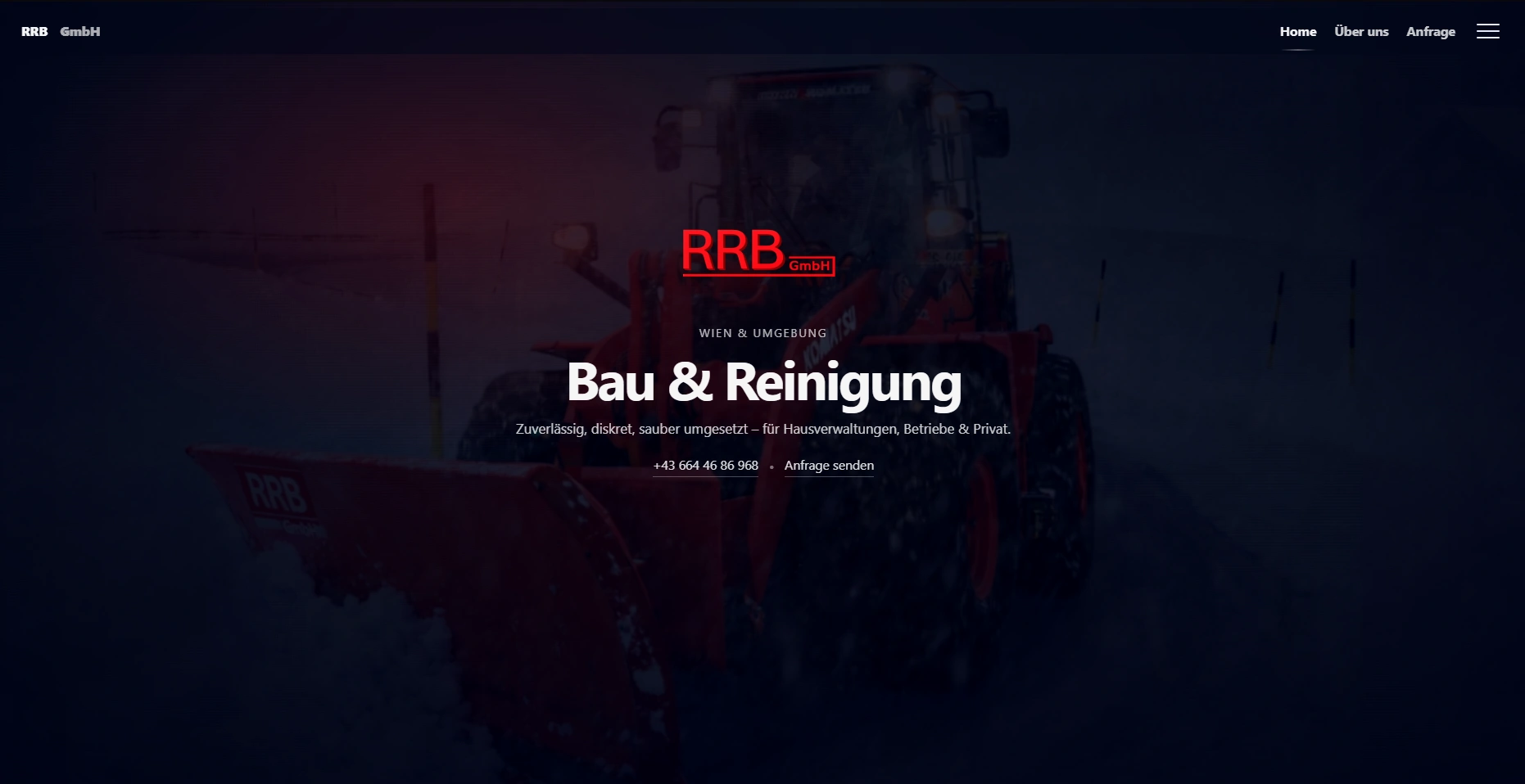 Vorschau: RRB GmbH Website